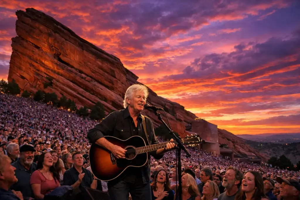 Graham Nash Delivers Timeless Performance at Red Rocks
