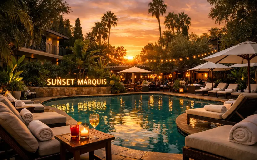 Experience Rock History at Sunset Marquis Hotel