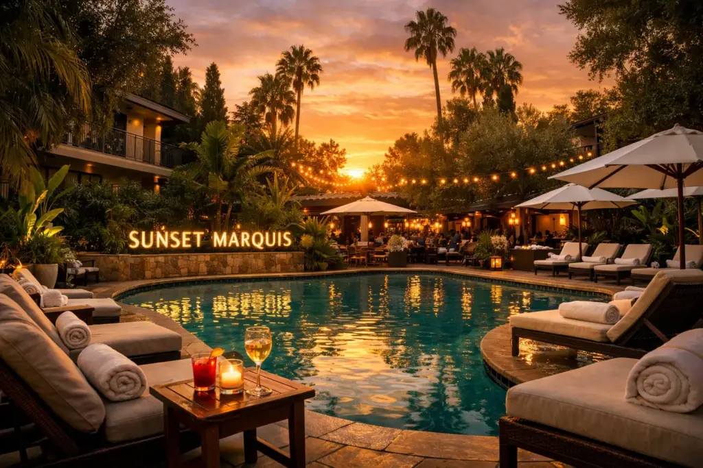 Experience Rock History at Sunset Marquis Hotel