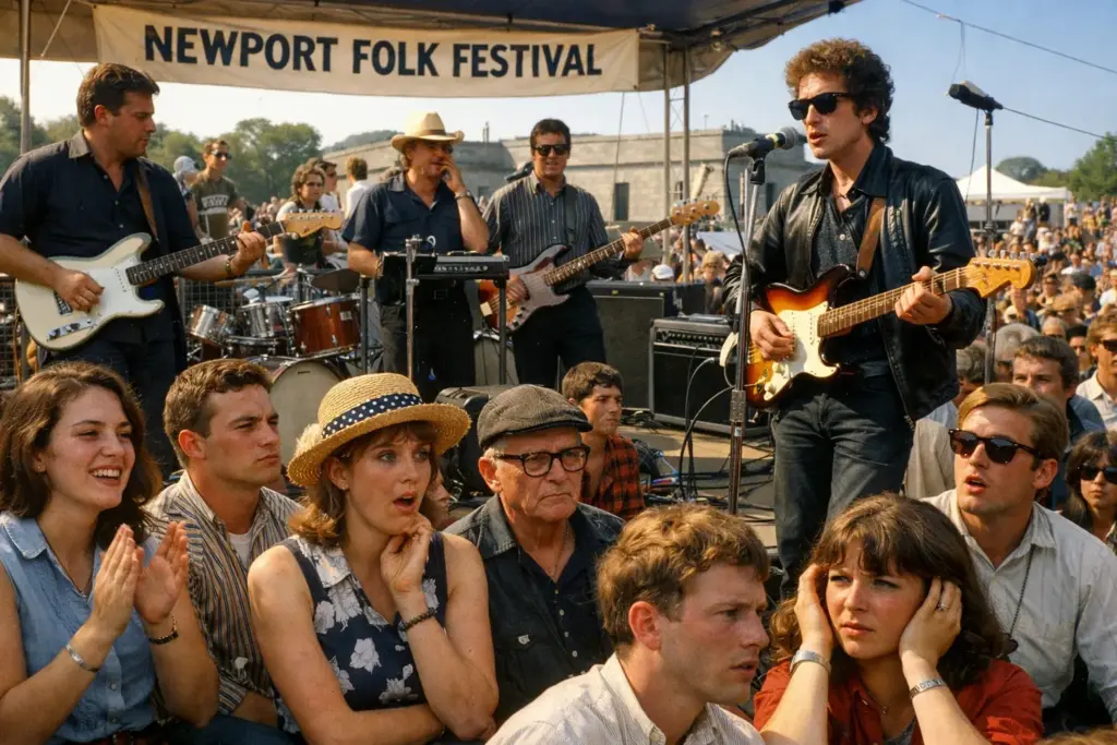 Dylan Goes Electric: A Cultural Shift in Music
