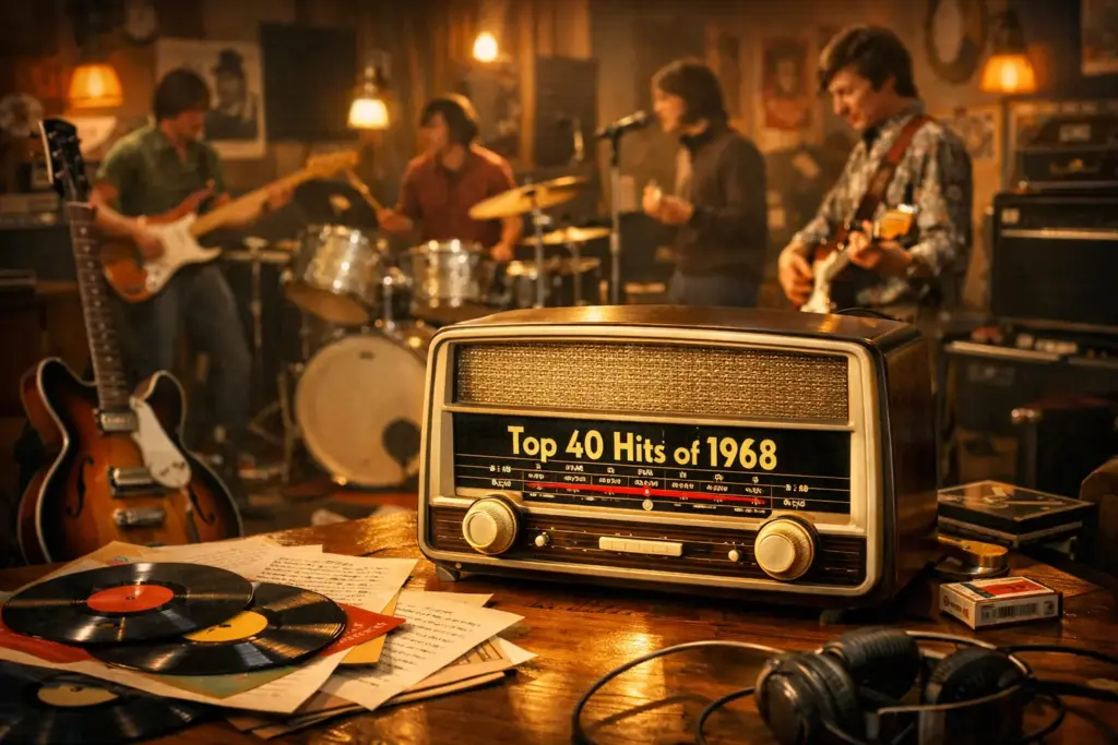 Iconic Radio Hits from 1968: A Musical Revolution