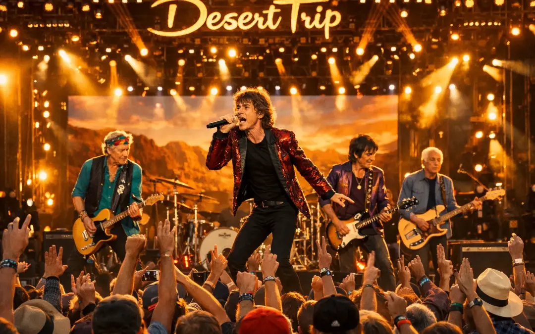 Rolling Stones Shine at Desert Trip Festival