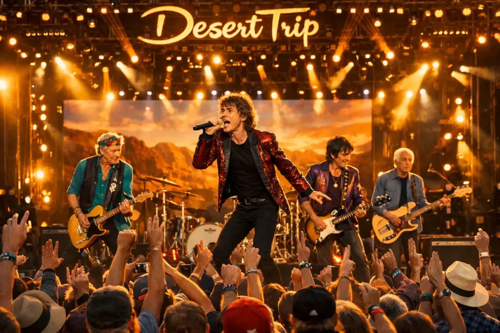 Rolling Stones Shine at Desert Trip Festival