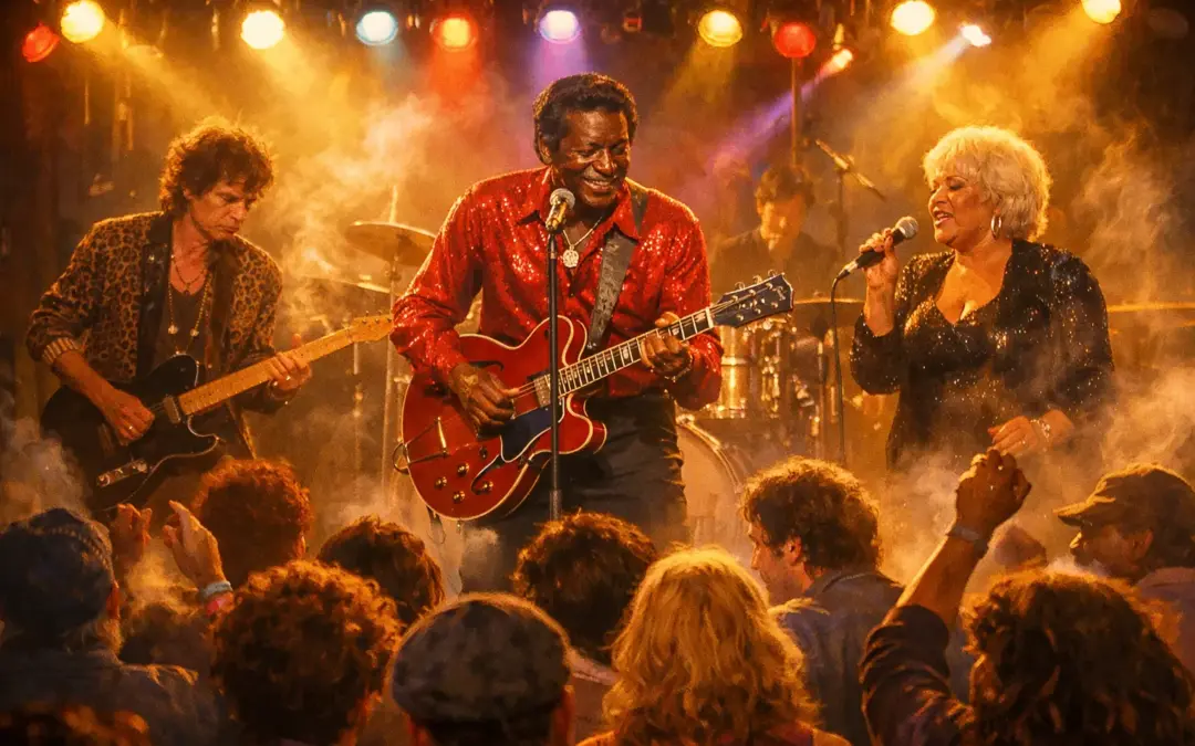 Honoring Chuck Berry in 'Hail! Hail! Rock 'n' Roll'