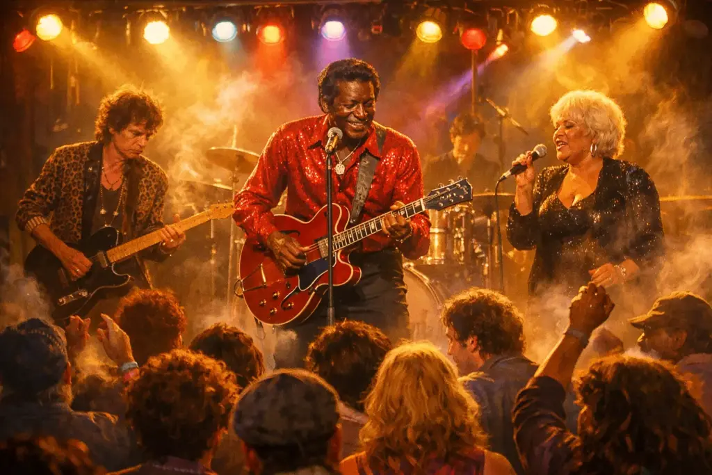 Honoring Chuck Berry in 'Hail! Hail! Rock 'n' Roll'