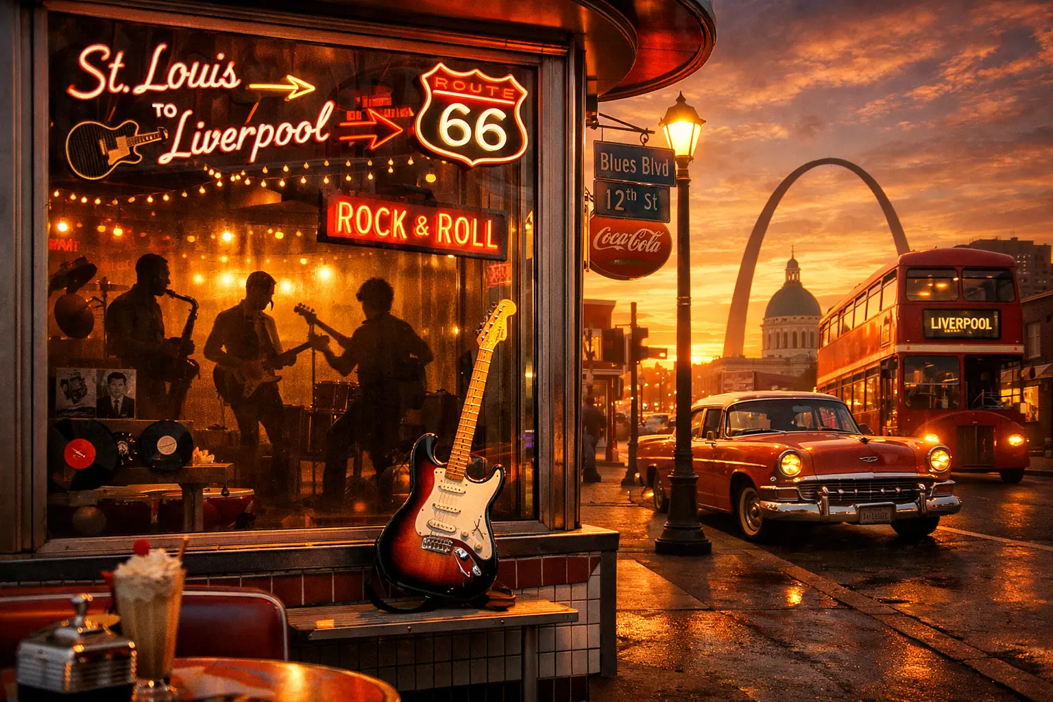 The St. Louis to Liverpool Music Connection